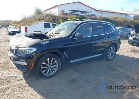 2019 BMW X3 xDrive30I z USA, uszkodzony, nr VIN 5UXTR9C59KLP90946